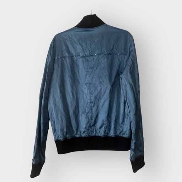 Rock & Republic Blue Bomber Utility Moto Jacket - Picture 4 of 8